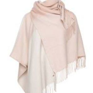 SOIA & KYO Woven Scarfigan with Fringe